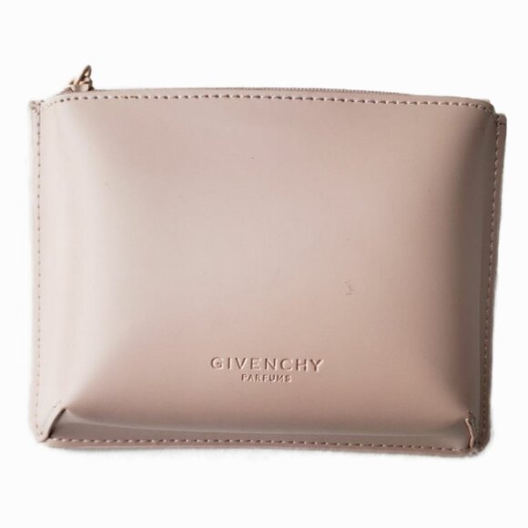 NWOT Givenchy Parfums Women's Small Pink Makeup Bag Luxury Designer Pouch Gift